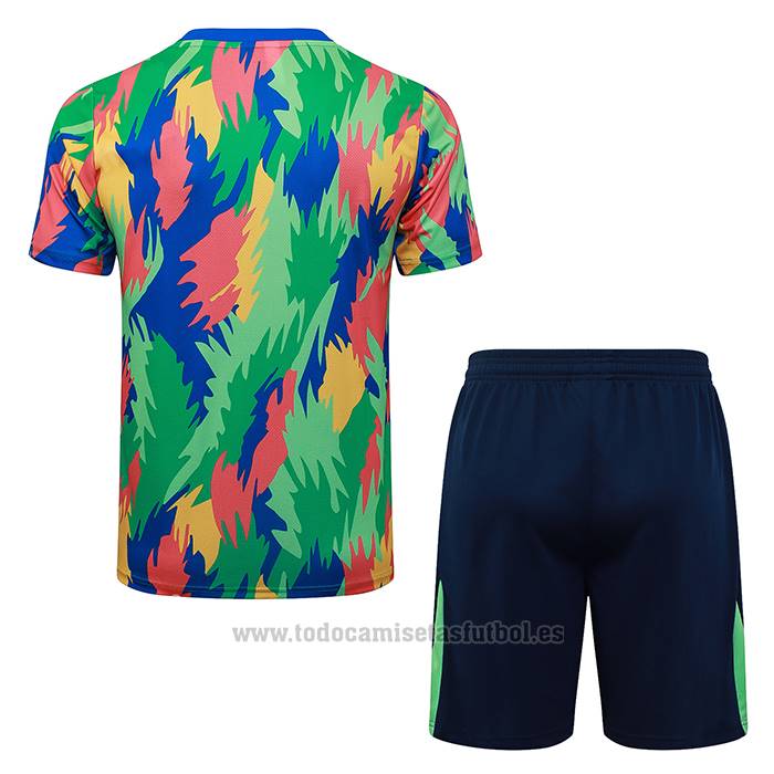 Chandal del Brasil Manga Corta 2025-2026 Camuflaje - Pantalon Corto