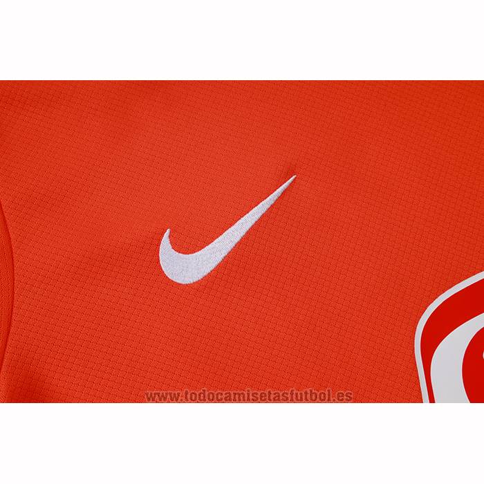 Chandal del Brasil Manga Corta 2025-2026 Naranja - Pantalon Corto