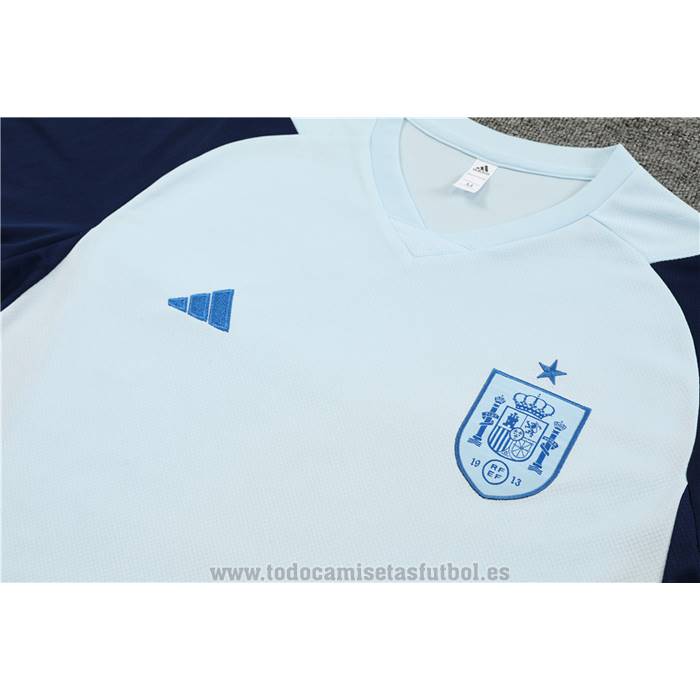 Chandal del Espana Manga Corta 2023-2024 Azul - Pantalon Corto