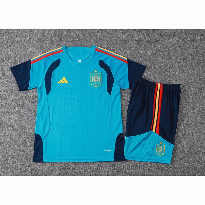 Chandal del Espana Manga Corta 2026-2027 Azul - Pantalon Corto