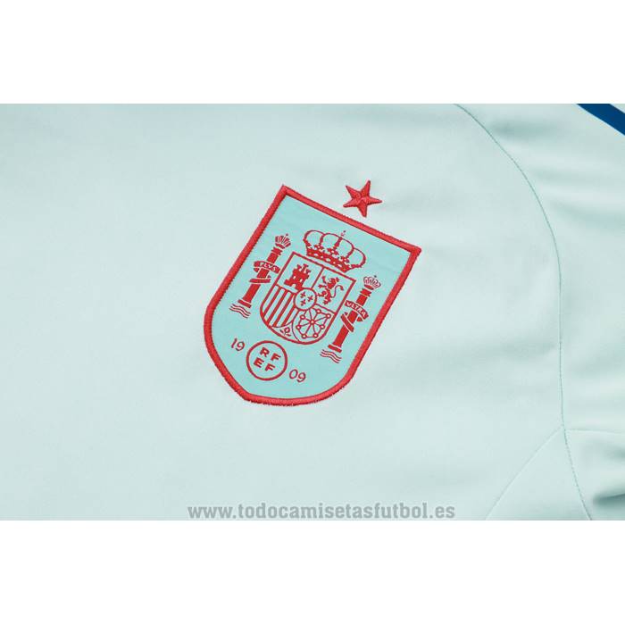 Chandal del Espana Manga Corta 2024-2025 Azul - Pantalon Corto