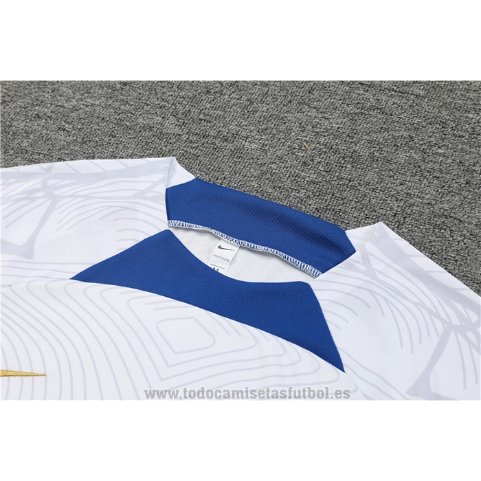 Chandal del Francia Manga Corta 2022-2023 Blanco - Pantalon Corto