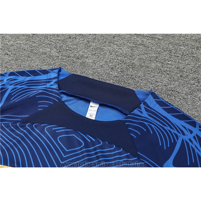 Chandal del Francia Manga Corta 2022-2023 Azul Oscuro - Pantalon Corto