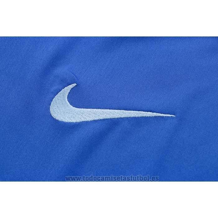 Chandal del Inglaterra Manga Corta 2022-2023 Azul - Pantalon Corto