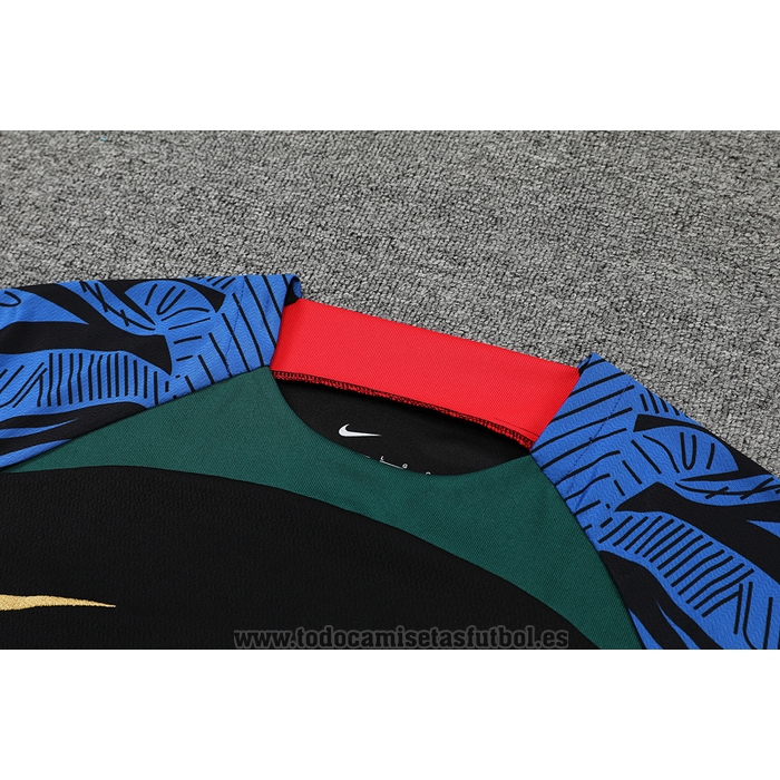 Chandal del Portugal Manga Corta 2022-2023 Negro - Pantalon Corto