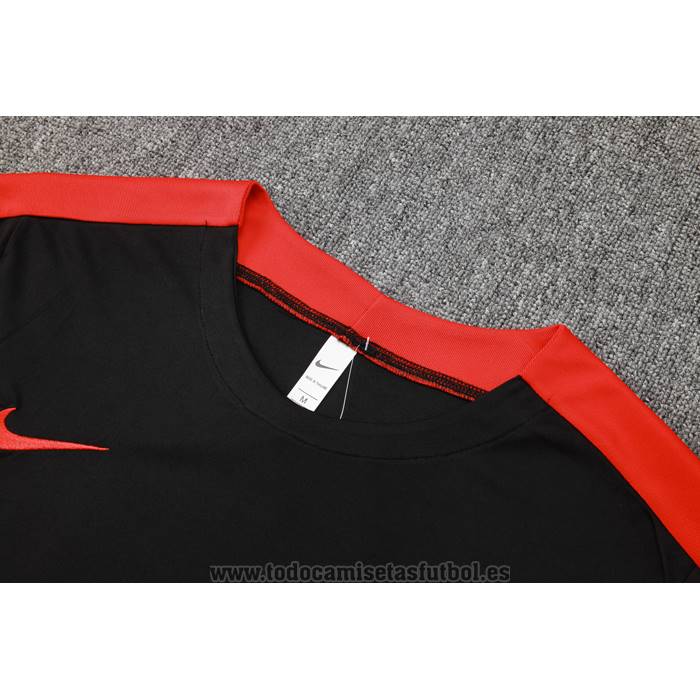 Chandal del Portugal Manga Corta 2024-2025 Negro - Pantalon Corto